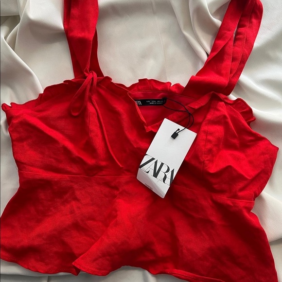 NET Zara Red Top - Picture 2 of 3